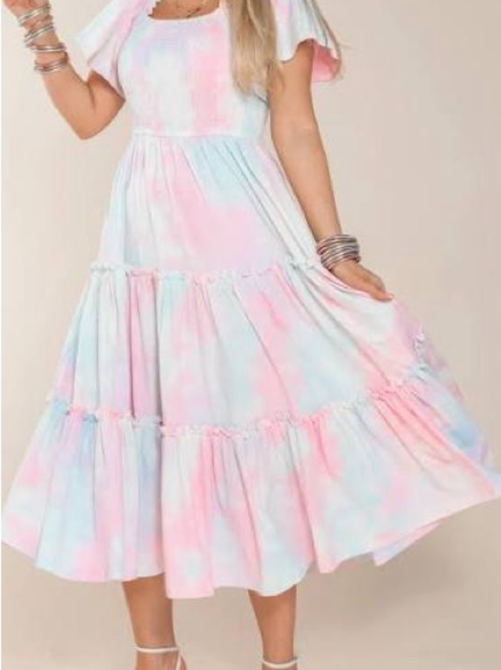 NWT L Cotton Candy Ivy City Co Dress